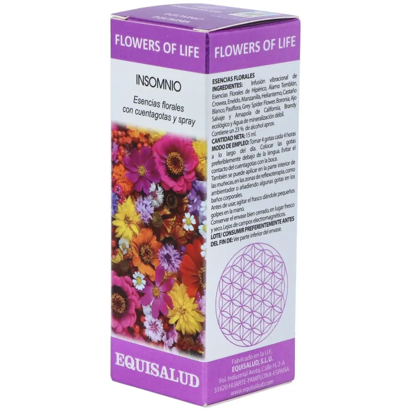 Flower of life insomnio 15ml. | Farmacia Barata
