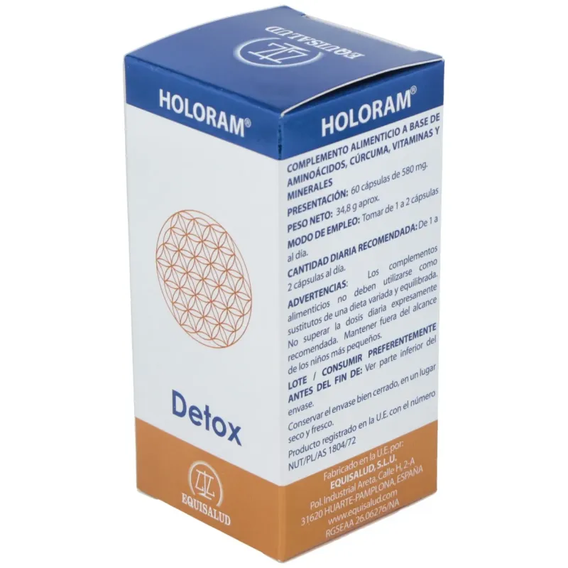 Equisalud holoram detox 60caps | Farmacia Barata