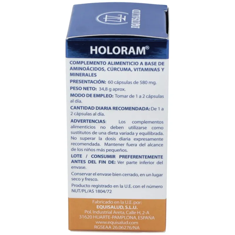 Equisalud holoram detox 60caps | Farmacia Barata