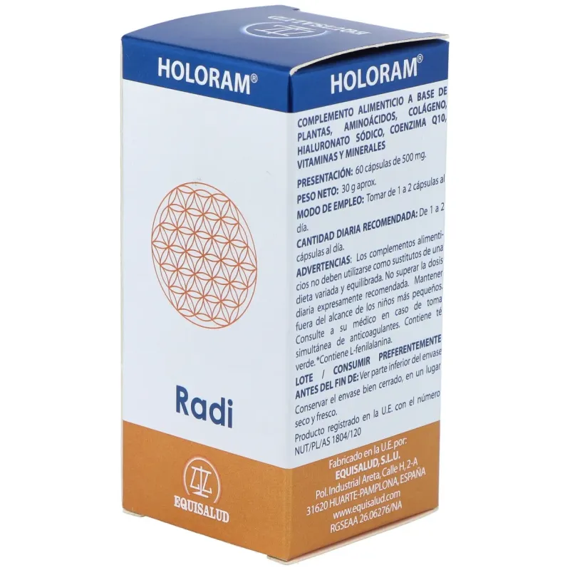 Equisalud holoram radi 60caps | Farmacia Barata