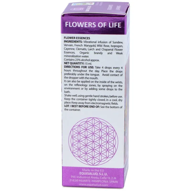 Flower of life estudiantes 15ml. | Farmacia Barata