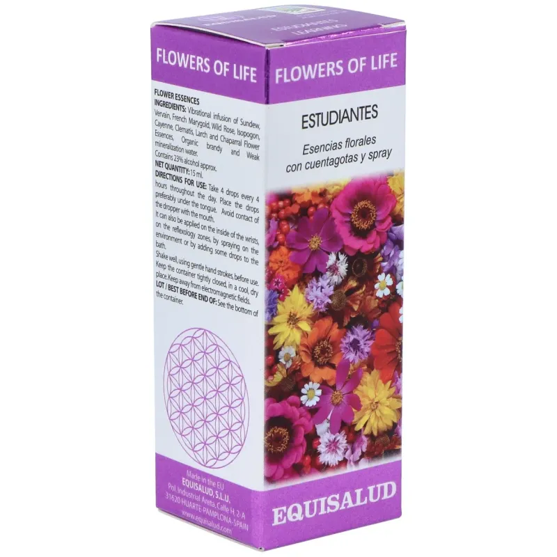 Flower of life estudiantes 15ml. | Farmacia Barata