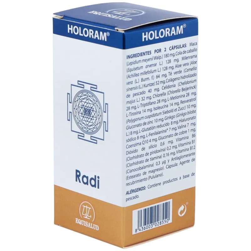 Equisalud holoram radi 60caps | Farmacia Barata