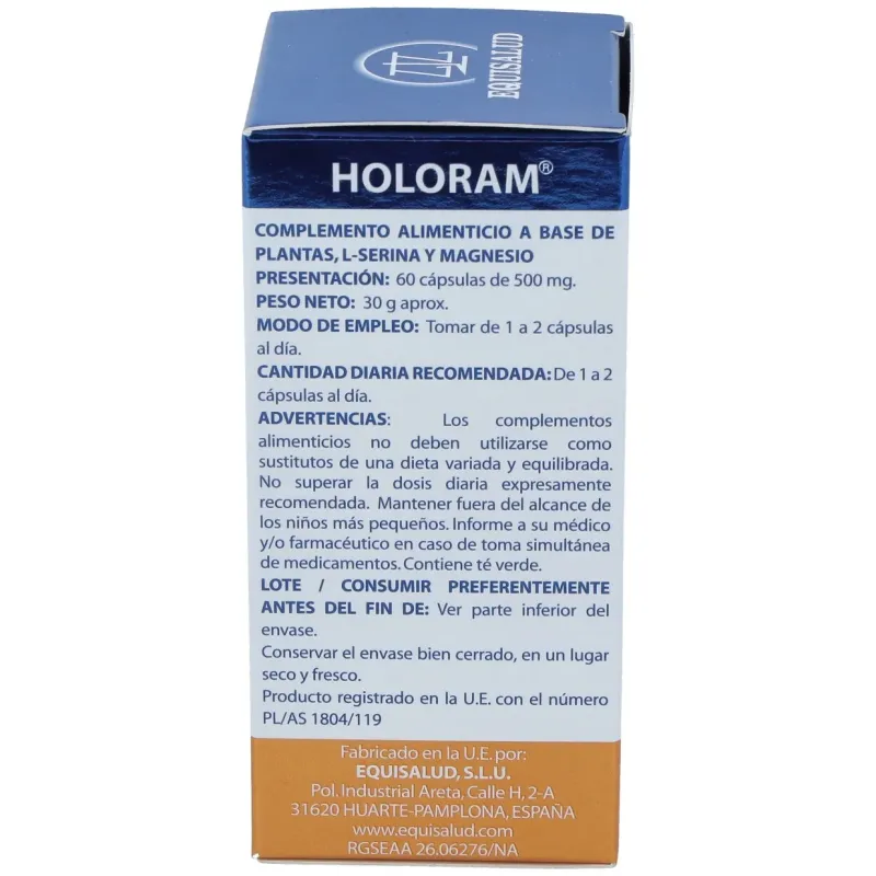 Equisalud holoram equilibrium 60caps | Farmacia Barata
