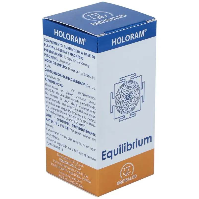 Equisalud holoram equilibrium 60caps | Farmacia Barata