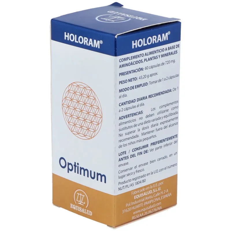 Equisalud holoram optimum 60caps | Farmacia Barata