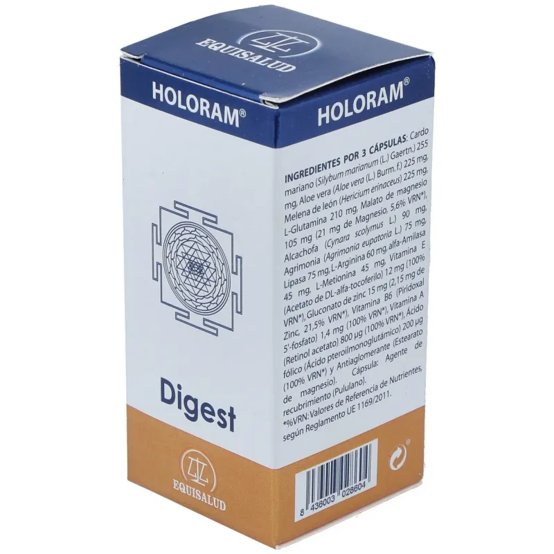 Equisalud holoram digest 60caps | Farmacia Barata