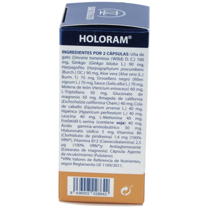 Holoram cronisol-d (cronidol) 60cap. | Farmacia Barata