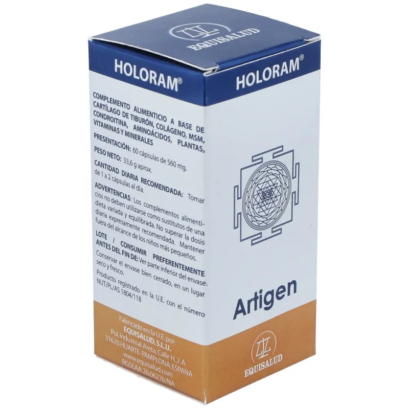 Holoram artigen 60cap. | Farmacia Barata Holoram artigen 60cap. | Farmacia Barata