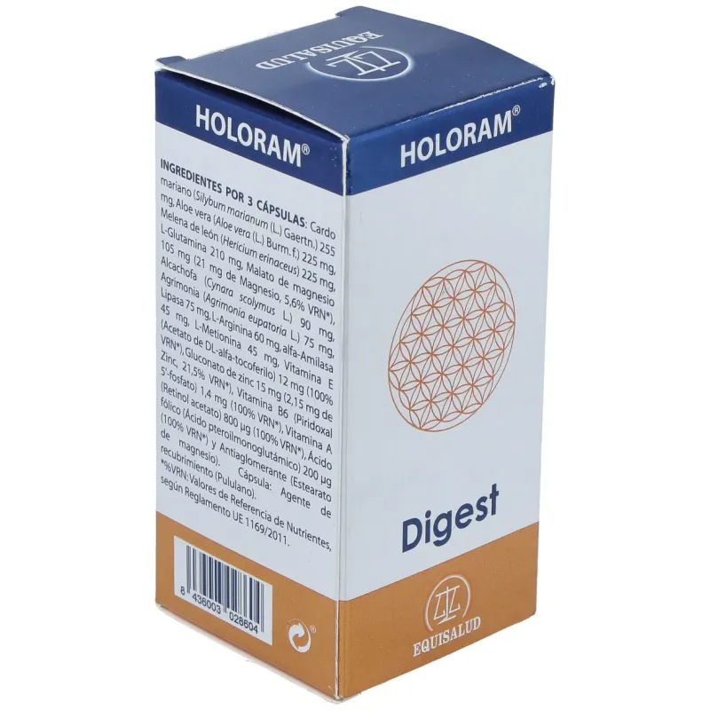 Equisalud holoram digest 60caps | Farmacia Barata