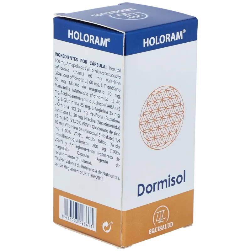 Holoram dormisol 60cap. | Farmacia Barata