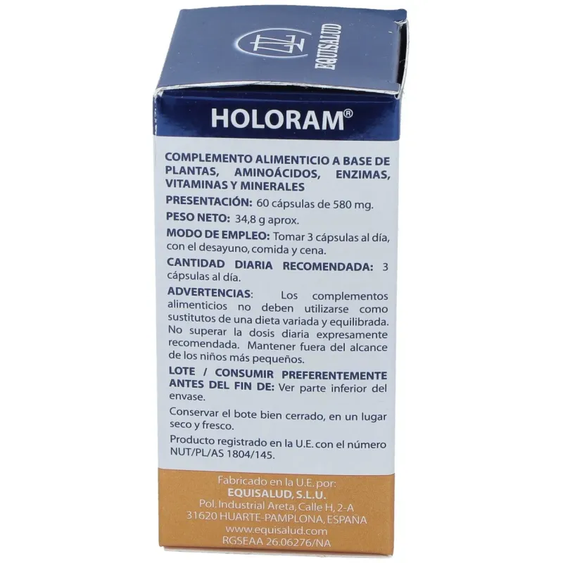 Equisalud holoram digest 60caps | Farmacia Barata
