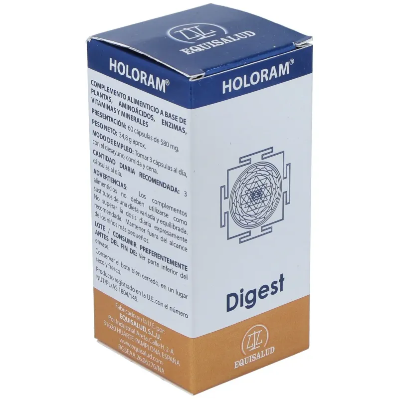Equisalud holoram digest 60caps | Farmacia Barata