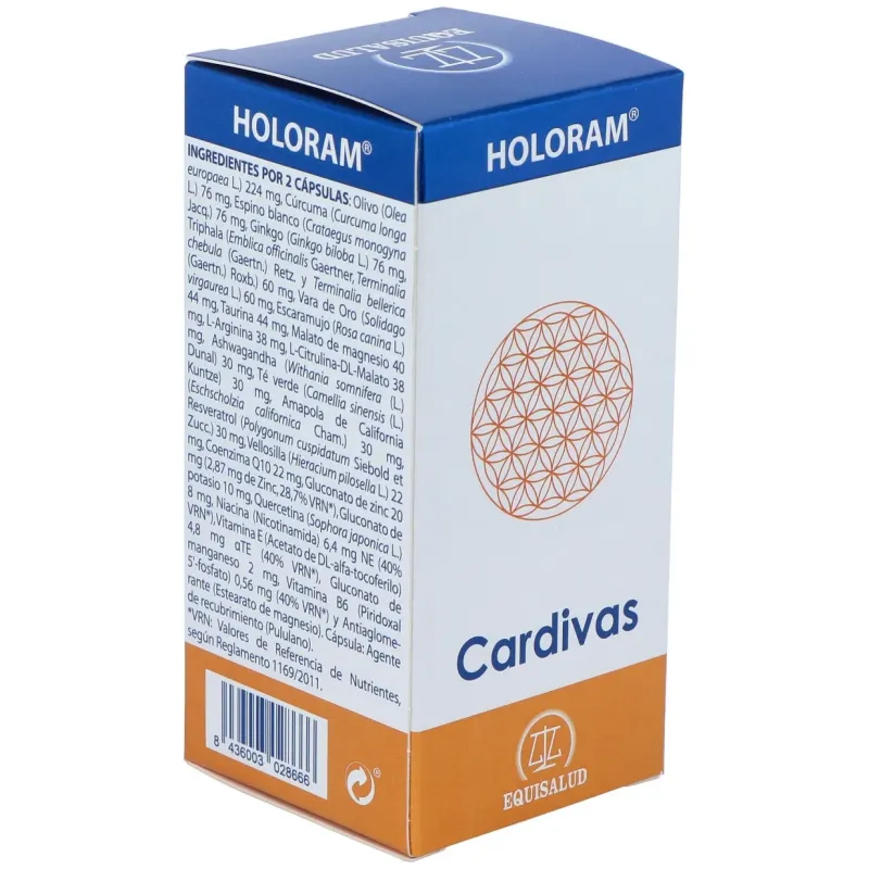 Holoram cardivas 60cap. | Farmacia Barata