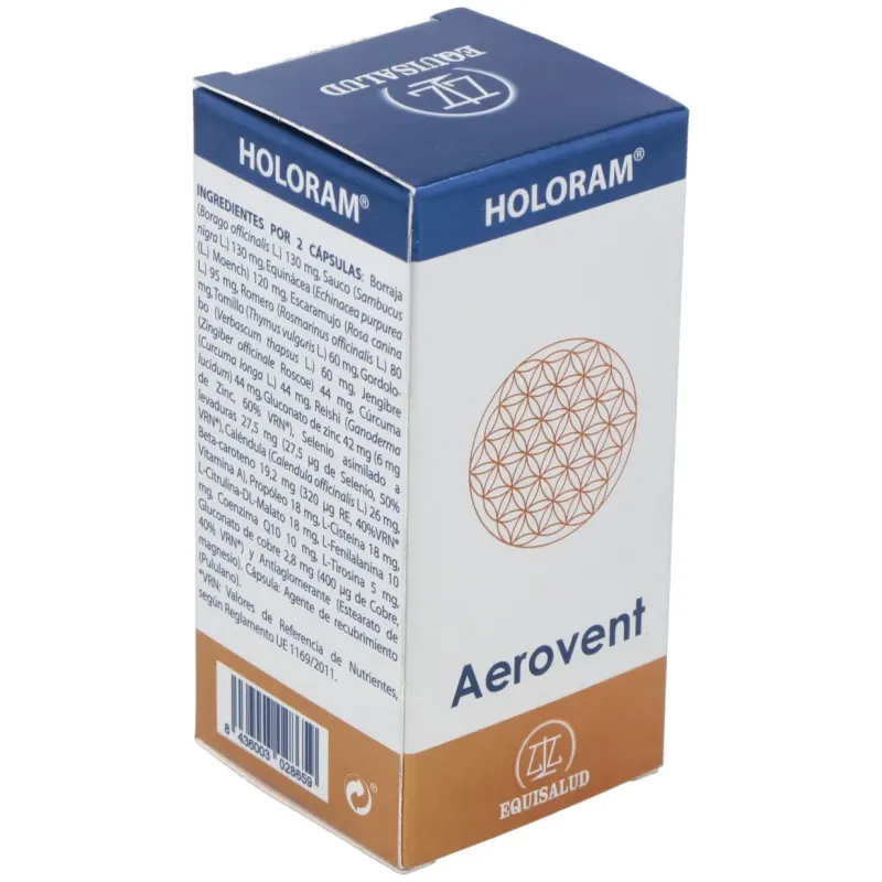 Holoram aerovent 60cap. | Farmacia Barata