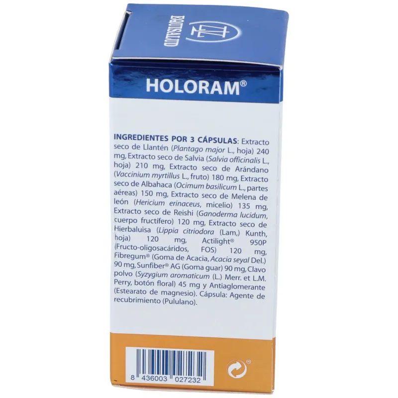 Holoram foodbiotic - equisalud - 60 cápsulas. | Farmacia Barata