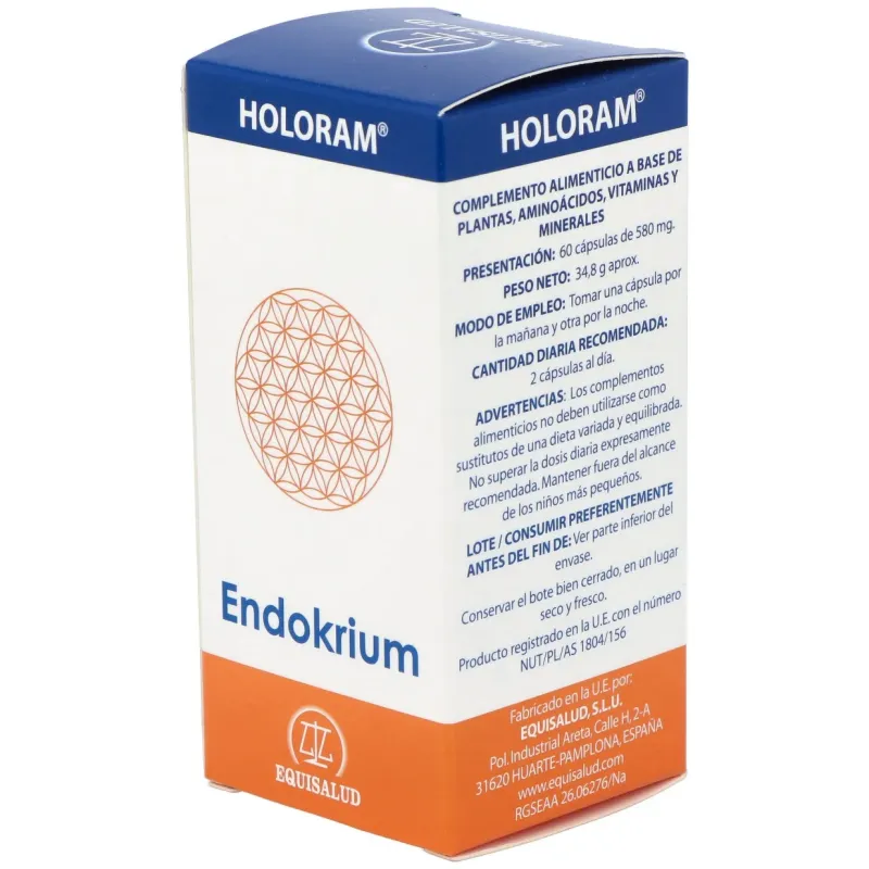 Holoram endokrium 60cap. | Farmacia Barata