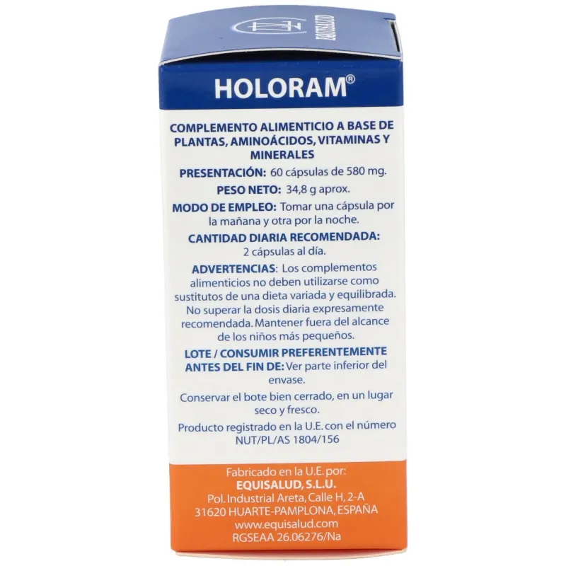 Holoram endokrium 60cap. | Farmacia Barata