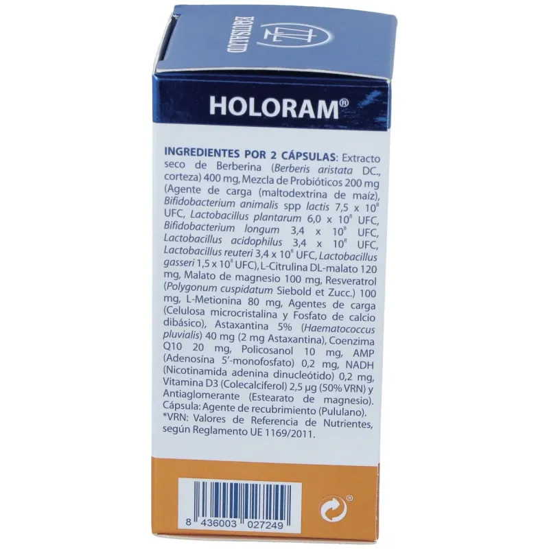 Holoram sindromet - equisalud - 60 cápsulas. | Farmacia Barata