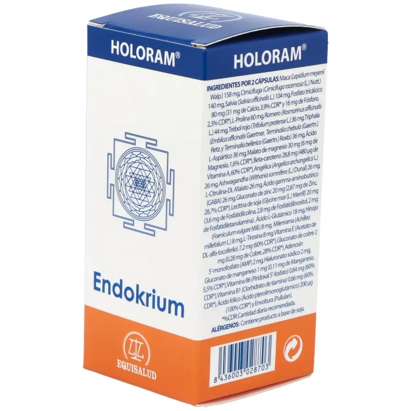 Holoram endokrium 60cap. | Farmacia Barata