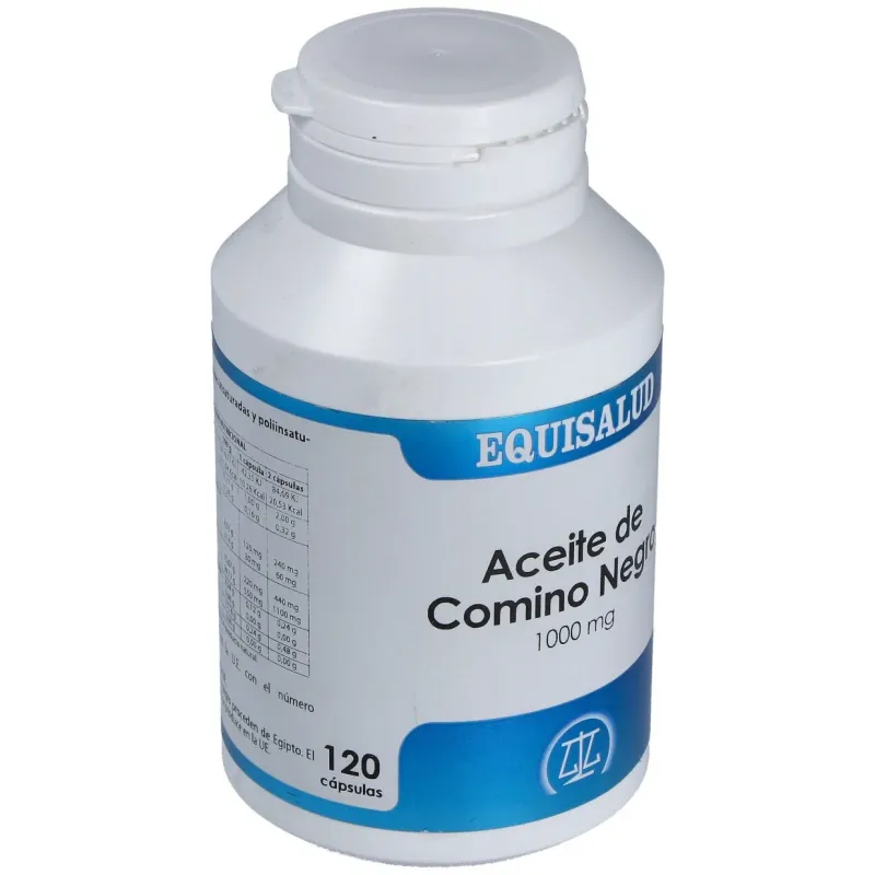 Equisalud aceite de comino negro 1.000mg 120cáps | Farmacia Barata
