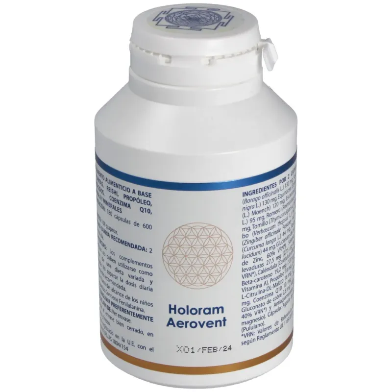 Equisalud holoram aerovent 180caps | Farmacia Barata
