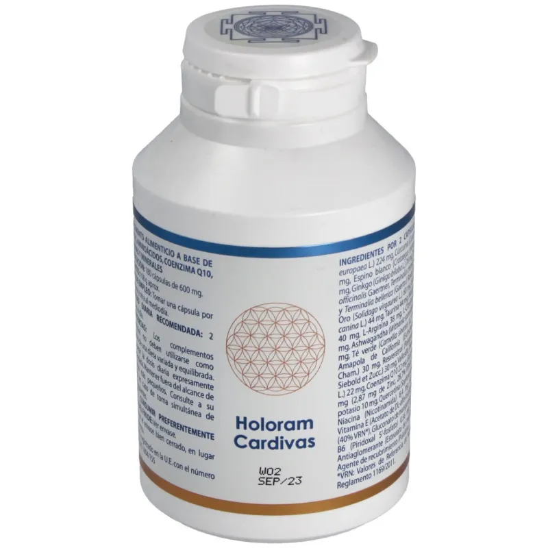 Equisalud holoram cardivas 180caps | Farmacia Barata