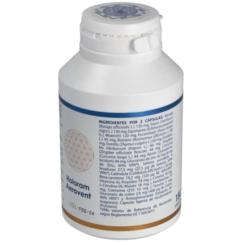 Equisalud holoram aerovent 180caps | Farmacia Barata