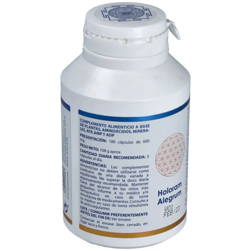 Equisalud holoram alegrum 180caps | Farmacia Barata