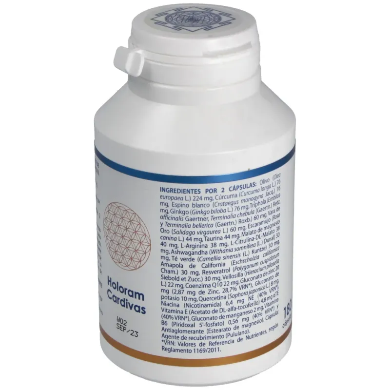 Equisalud holoram cardivas 180caps | Farmacia Barata