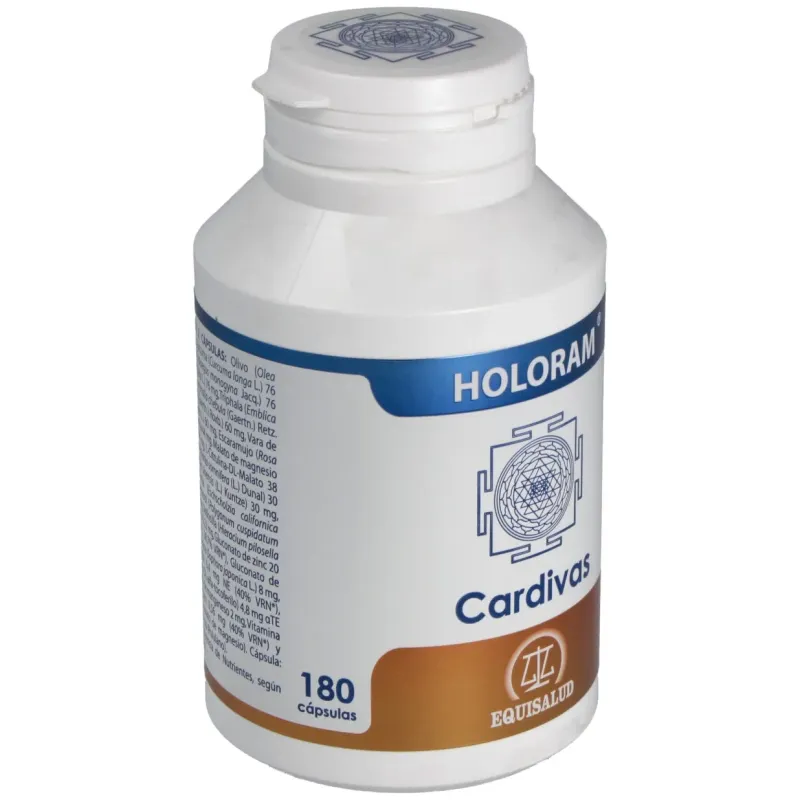 Equisalud holoram cardivas 180caps | Farmacia Barata
