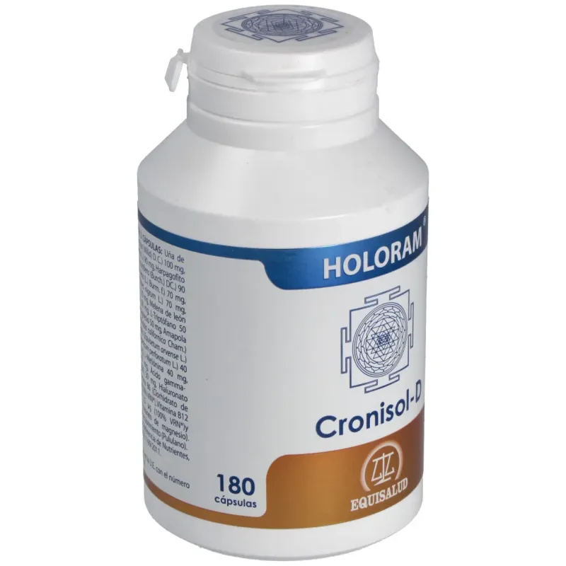 Holoram cronisol-d (cronidol) 180cap. | Farmacia Barata