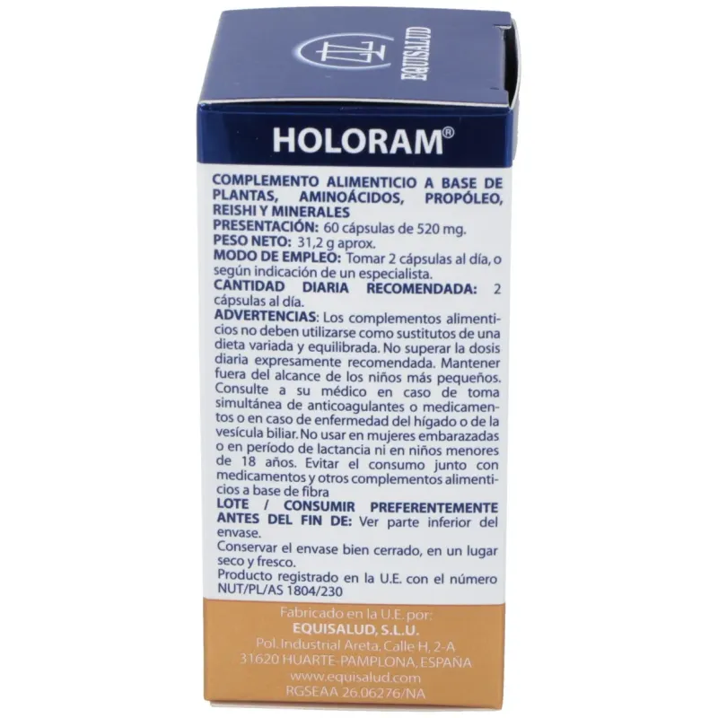 Holoram rinusin 60cap. | Farmacia Barata