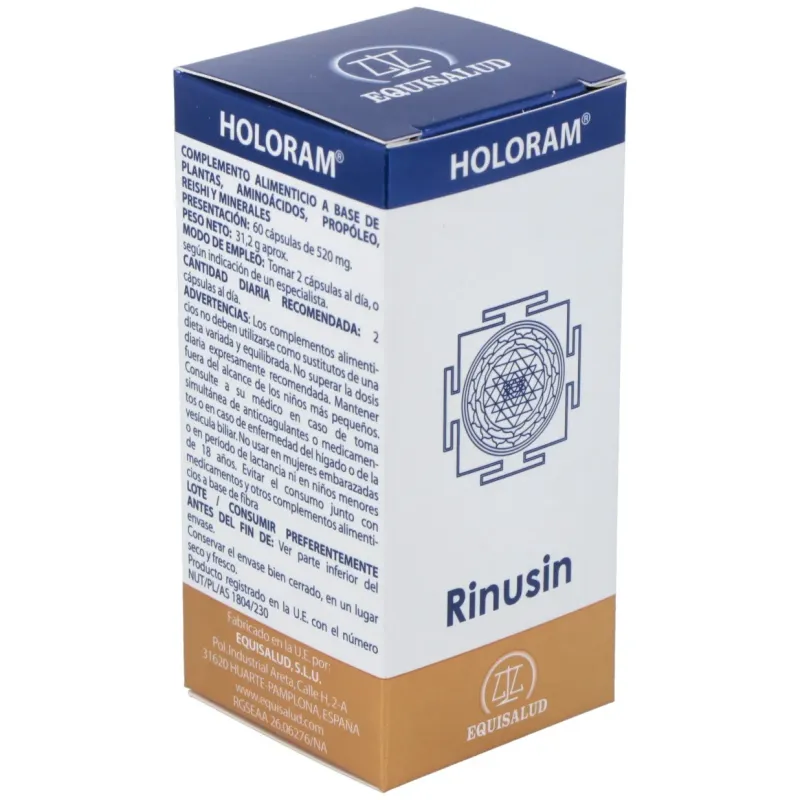 Holoram rinusin 60cap. | Farmacia Barata