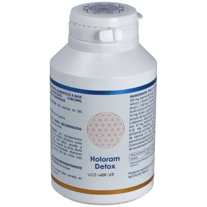 Holoram detox 180cap. | Farmacia Barata Holoram detox 180cap. | Farmacia Barata