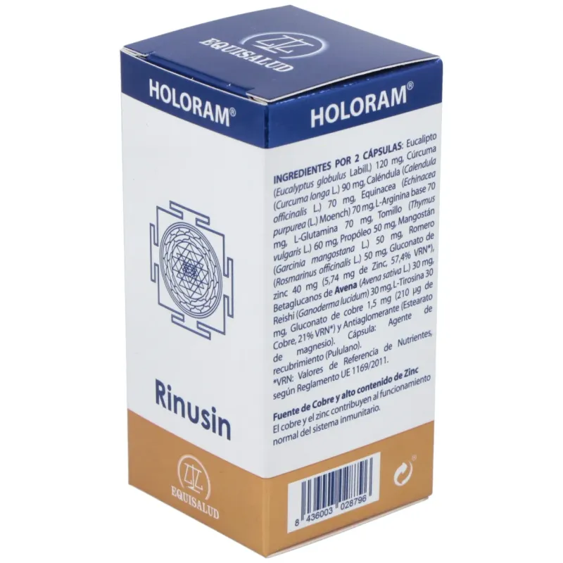 Holoram rinusin 60cap. | Farmacia Barata