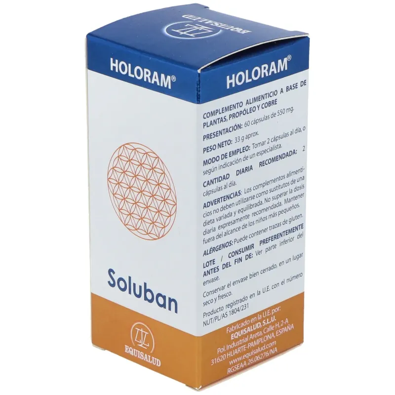 Holoram soluban 60cap. | Farmacia Barata