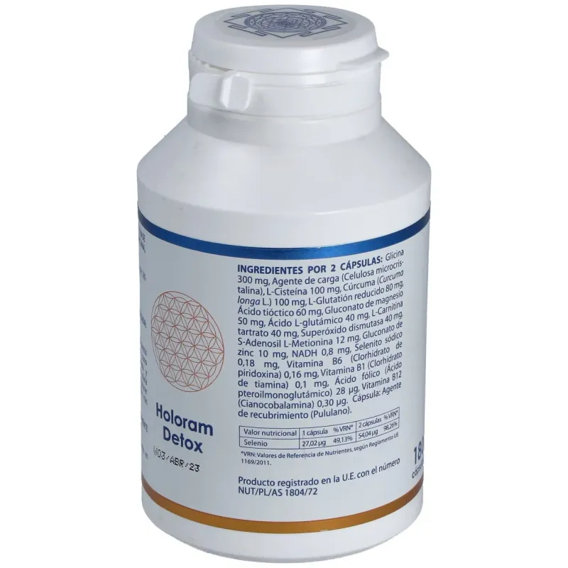 Holoram detox 180cap. | Farmacia Barata Holoram detox 180cap. | Farmacia Barata