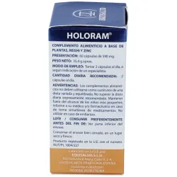 Holoram soluvin 60cap. | Farmacia Barata