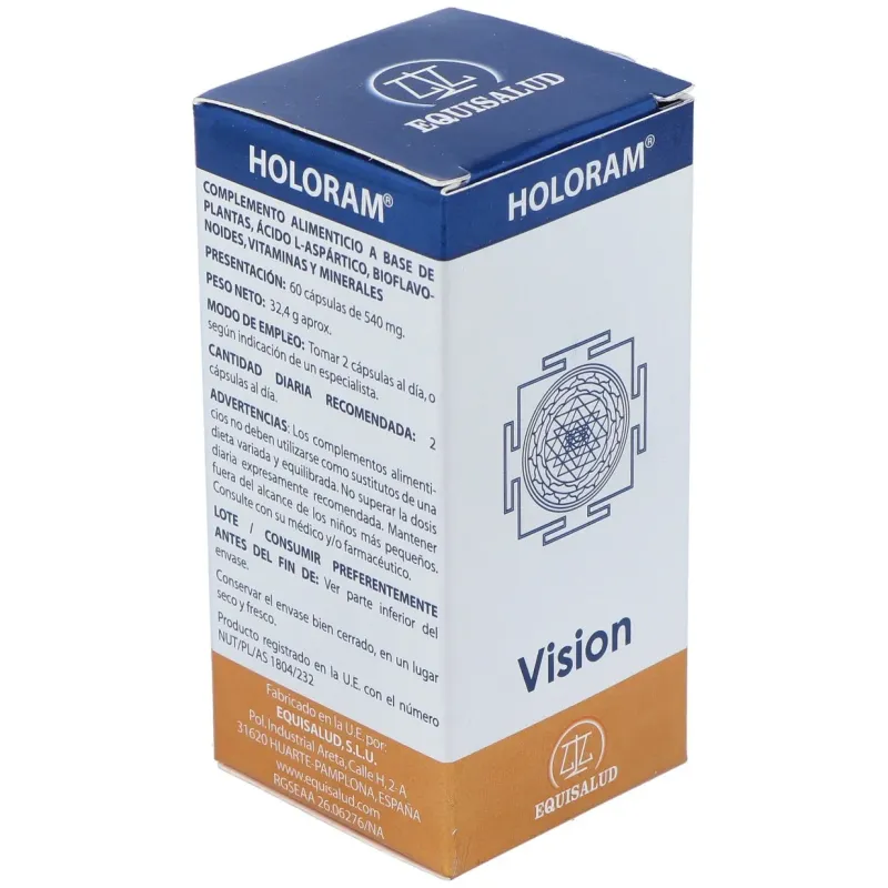 Holoram vision 60cap. | Farmacia Barata