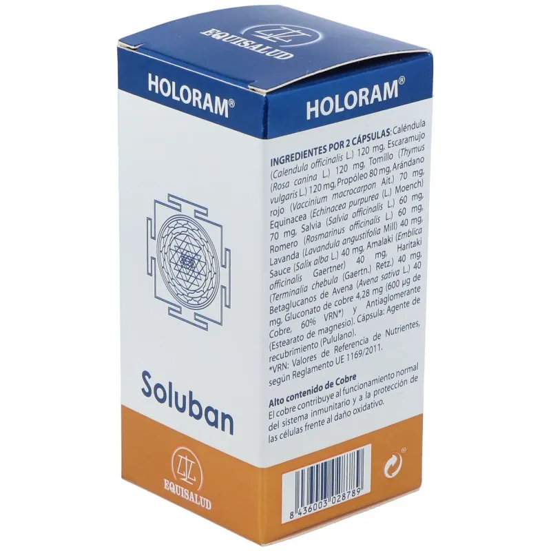 Holoram soluban 60cap. | Farmacia Barata