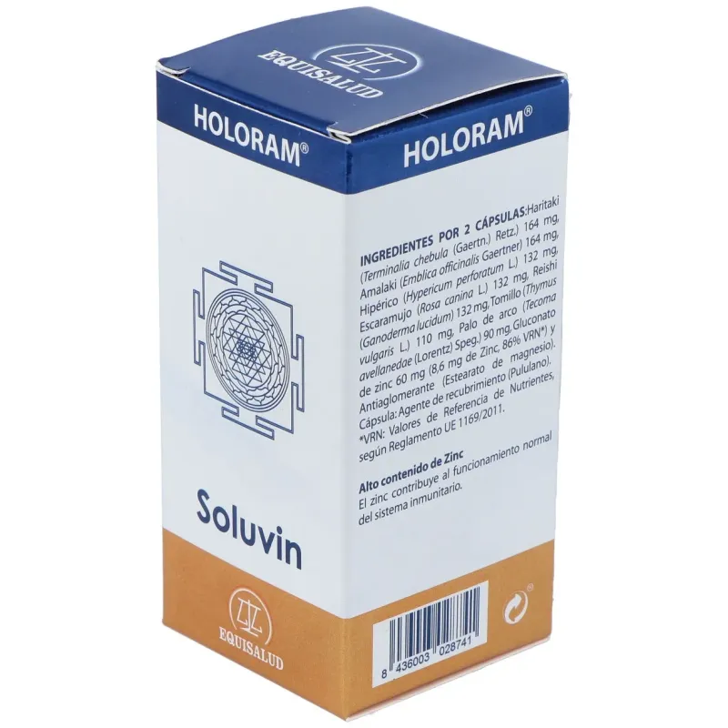Holoram soluvin 60cap. | Farmacia Barata