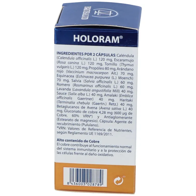 Holoram soluban 60cap. | Farmacia Barata