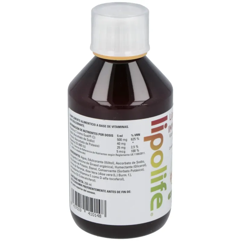 Liposomal immu-pow 250ml. lipolife | Farmacia Barata Liposomal immu-pow 250ml. lipolife | Farmacia Barata
