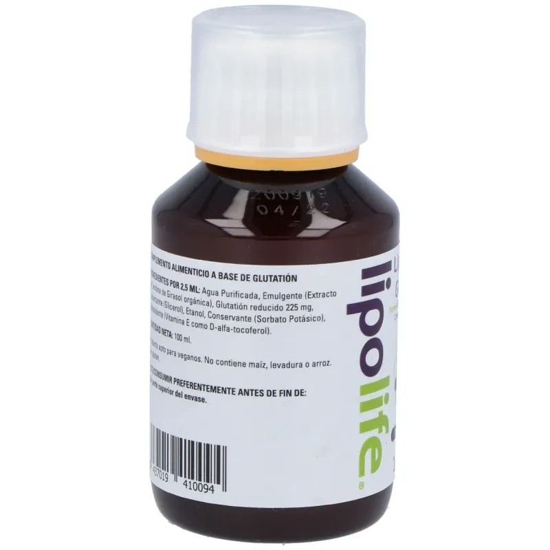 Equisalud lipolife liposomal glutatión 100ml | Farmacia Barata