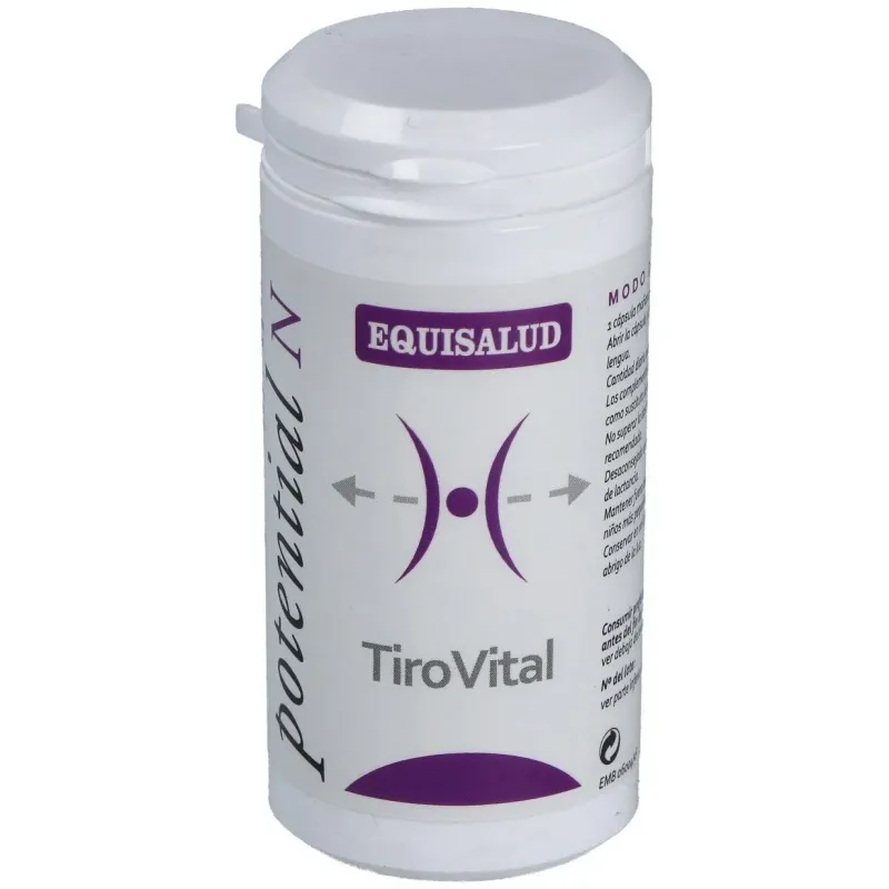 Equisalud potential n tirovital 60caps | Farmacia Barata