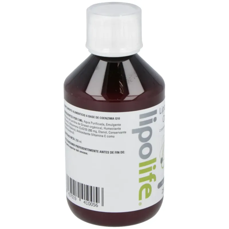 Liposomal coq10 250ml. lipolife | Farmacia Barata Liposomal coq10 250ml. lipolife | Farmacia Barata