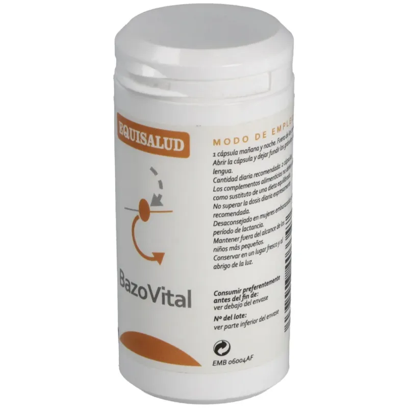 Equisalud micronutrición bazovital 60 cápsulas | Farmacia Barata Equisalud micronutrición bazovital 60 cápsulas | Farmacia Barata