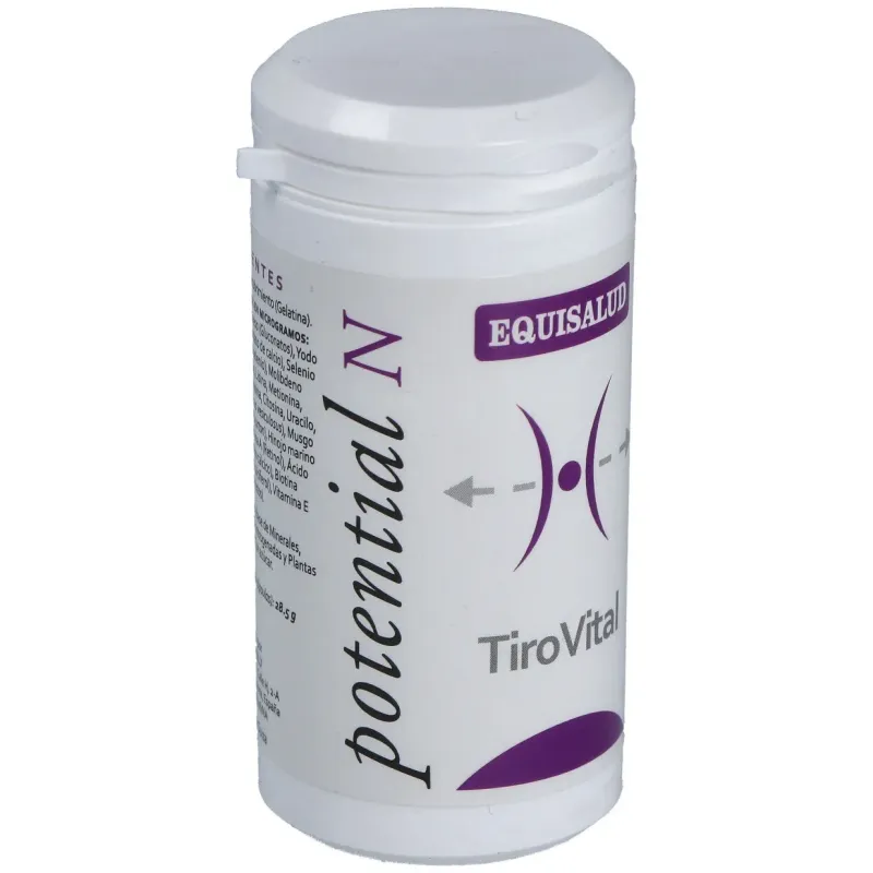 Equisalud potential n tirovital 60caps | Farmacia Barata