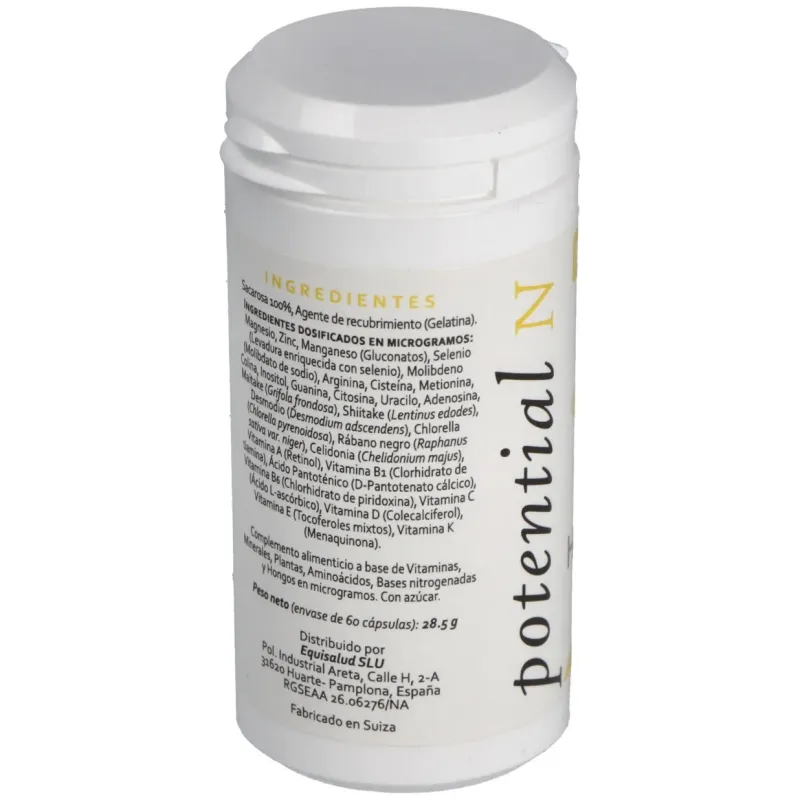 Equisalud potential n hepavital 60caps | Farmacia Barata